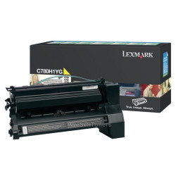C780H1YG LEXMARK C-780/C-782/X-782 Cartucho de impresion Amarillo retornable (10.000 pag.)