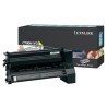 C780H1YG LEXMARK C-780/C-782/X-782 Cartucho de impresion Amarillo retornable (10.000 pag.)