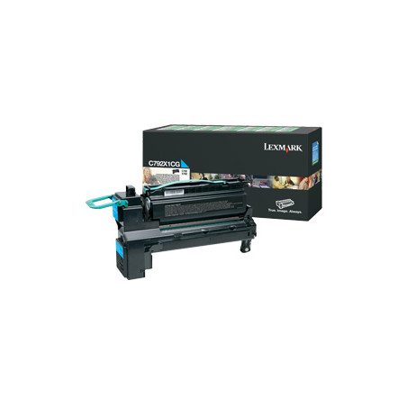 C792X1CG LEXMARK C792 Toner Cian Retornable