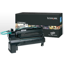 C792X2KG Lexmark C792 Cartucho de impresion negro Extra Alto Rendimiento (20K)