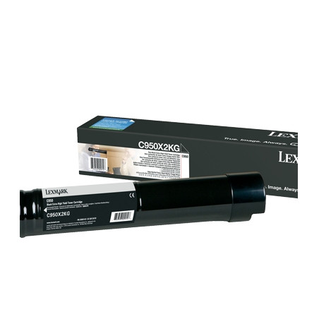 C950X2KG Lexmark C950 Cartucho de toner negro Extra Alto Rendimiento
