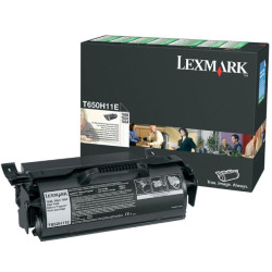 T650H11E LEXMARK T-650/652/654 Toner Alto rendimiento Retornable