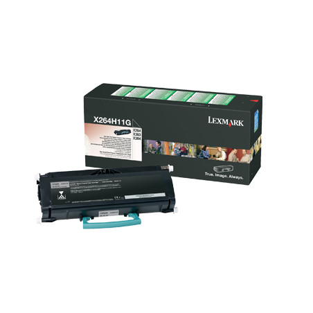 X264H11G LEXMARK X-264/363/364 Toner retornable Alto rendimiento