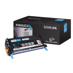 X560A2CG LEXMARK X560 Cartucho de impresion Cian