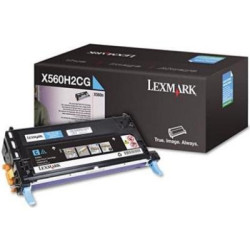 X560H2CG LEXMARK X560 Cartucho de impresion Cian Alto Rendimiento