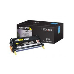 X560H2YG LEXMARK X560 Cartucho de impresion Amarillo Alto Rendimiento