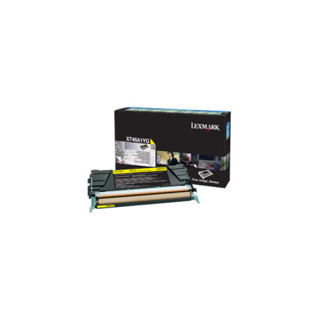 X746A1YG LEXMARK X-746/748 Toner Amarillo Retornable