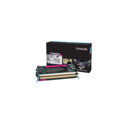 X748H2MG Lexmark X748 Cartucho de toner magenta Alto Rendimiento