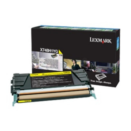 X748H3YG Lexmark X748 Yellow High Yield Corporate Cartridge
