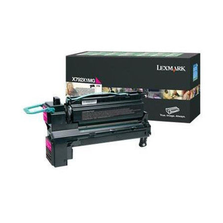 X792X1MG LEXMARK X792 Toner Magenta Retornable
