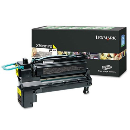 X792X1YG LEXMARK X792 Toner Amarillo Retornable