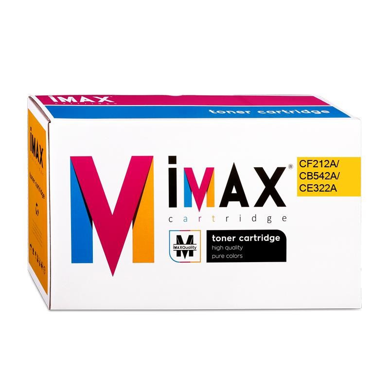 TONER IMAX® (CF212A/CB542A/CE322A) PARA IMPRESORAS HP - 1.800pag - Amarillo C01HP0116