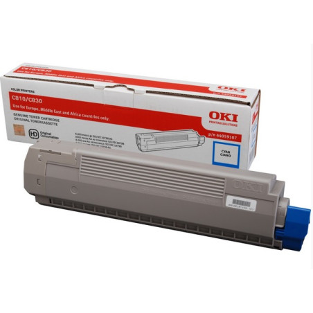 44059107 OKI C810/C830/ Toner Cian 8k