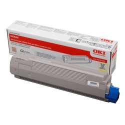44059209 OKI MC860 MFP Toner Amarillo 10K
