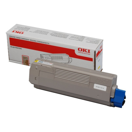 44315305 OKI Toner C610 Amarillo(6.000 paginas)