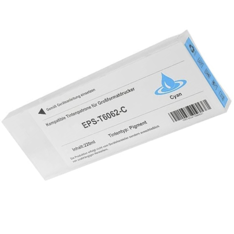 Epson T6062 cian cartucho de tinta compatible