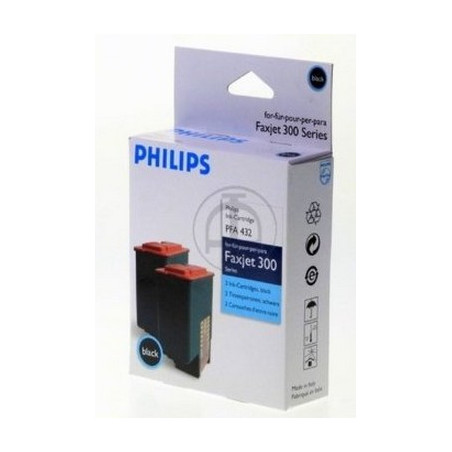 PFA432 PHILIPS Cartucho FAX IPF-325/355/375 negro (Pack 2)