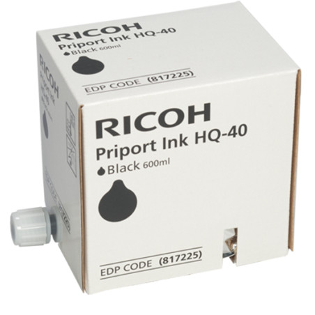 817225 RICOH Tinta Negra Duplicadora PACK-5 Unidades