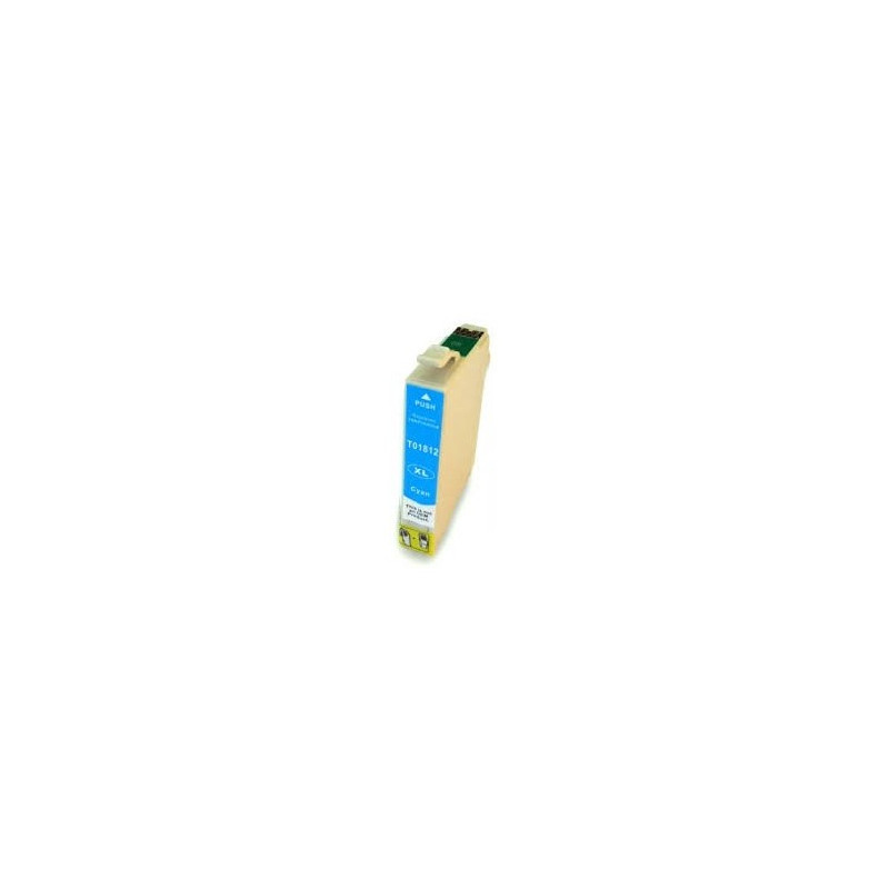 Compatible Epson T1812 Cyan Cartucho de Tinta