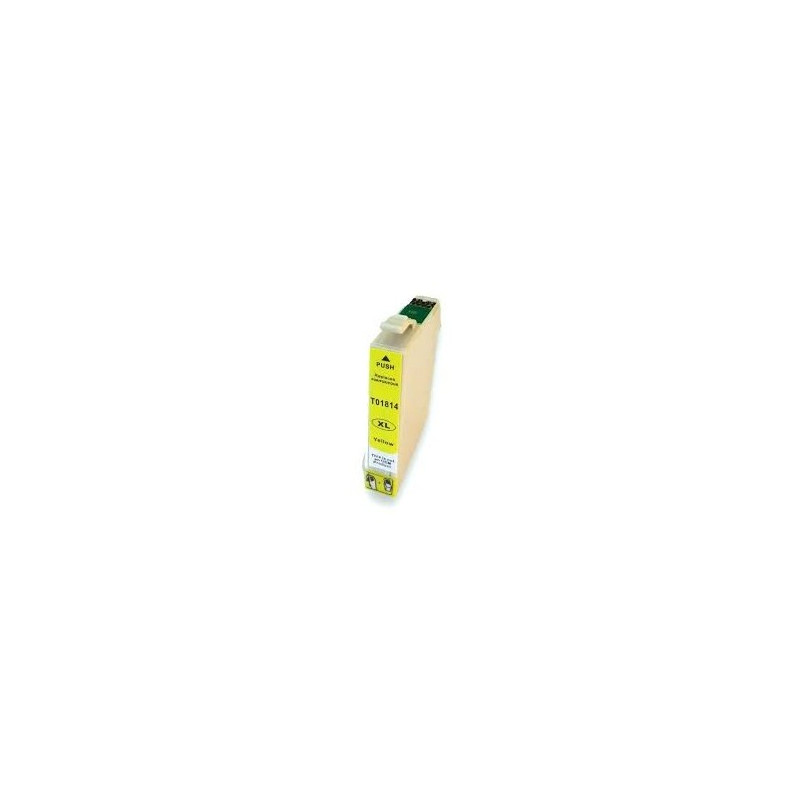 Compatible Epson T1814 Yellow Cartucho de Tinta