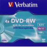 43285 VERBATIM DVD-RW 4.7Gb 4x (Pack 5 unidades)