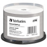 43756 VERBATIM CD-R 700MB 52x DataLifePlus Wide Thermal Professional (Tarrina 50)