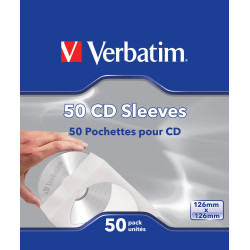 49992 VERBATIM Fundas para CD´S de papel (Pack 50)