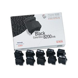 16204400 XEROX Toner TEKTRONIX Phaser 8200 Negro 10 Unidades