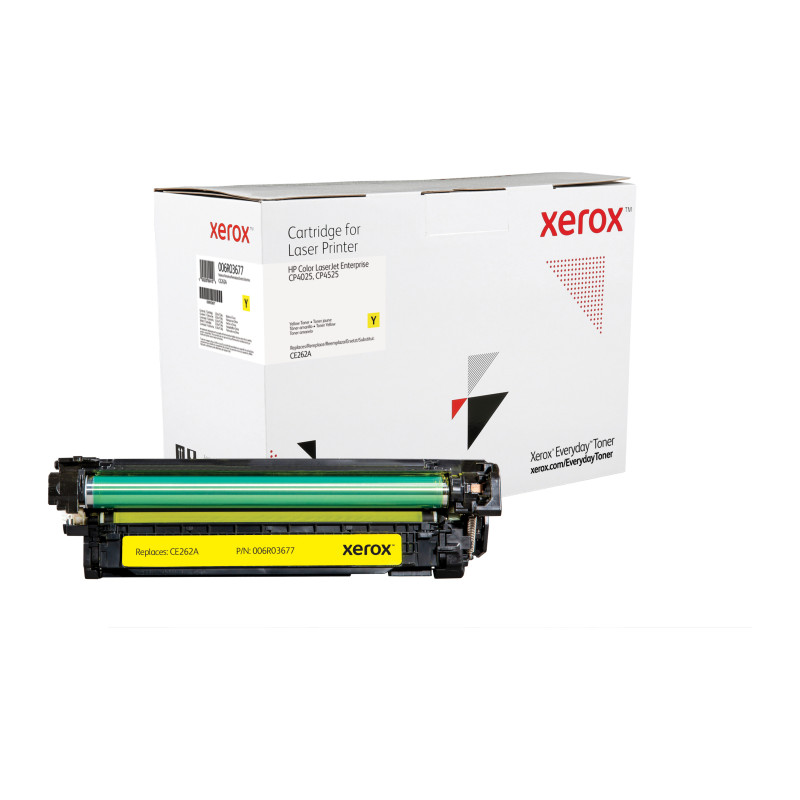 006R03677 XEROX Everyday Toner para HP 648A Color LaserJet Enterprise CP4025(CE262A) Amarillo