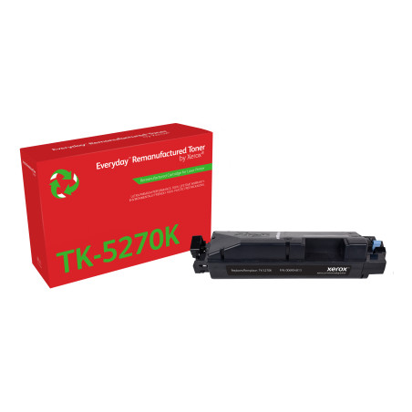 006R04813 XEROX Everyday Remanufactured Toner Negro para Kyocera TK-5270K