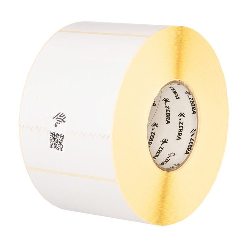 3007201-T ZEBRA 8 Rollos etiquetas Z-Select 2000T core 51x25mm 8x2.580 Et (requiere ribbon)