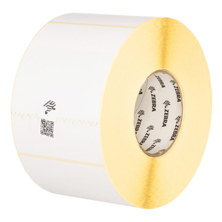 3007201-T ZEBRA 8 Rollos etiquetas Z-Select 2000T core 51x25mm 8x2.580 Et (requiere ribbon)