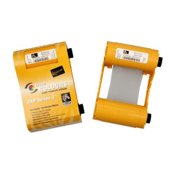 800033-340 ZEBRA Ribbon ZXP3 Series 3 color YMCKO full panel True Colours ix Series 280 impr