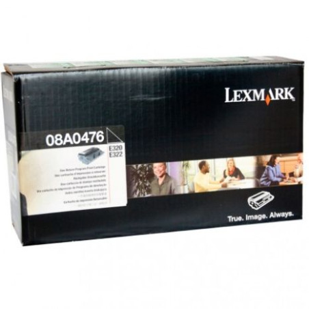 Toner Original LEXMARK 08A0476 Negro - 08A0476 [PAG-3000]