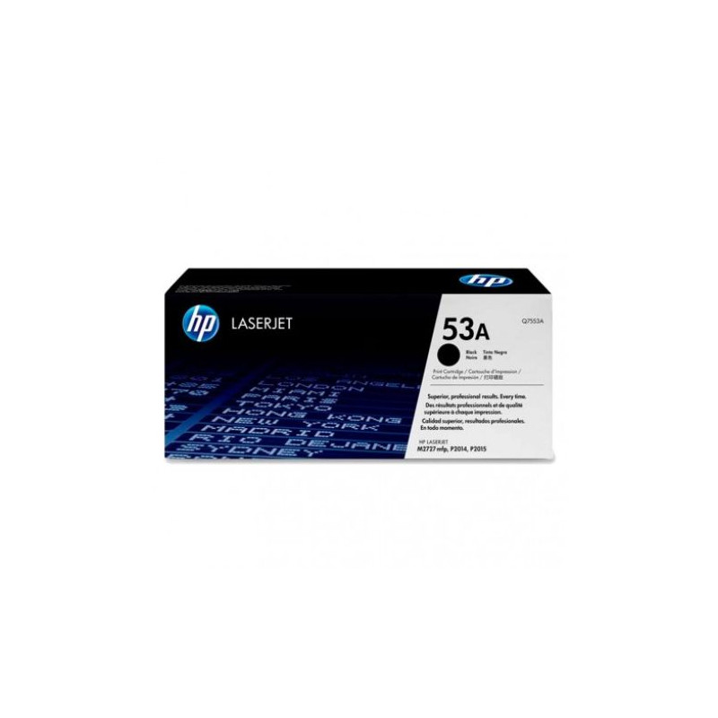 Toner Original HP 53A Negro - Q7553A [PAG-3000]