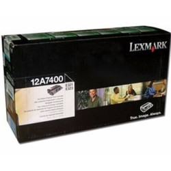 Toner Original LEXMARK 12A7400 Negro - 12A7400 [PAG-3000]