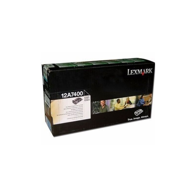 Toner Original LEXMARK 12A7400 Negro - 12A7400 [PAG-3000]