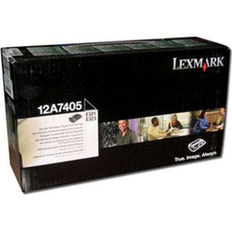 Toner Original LEXMARK 12A7405 Negro - 12A7405 [PAG-6000]