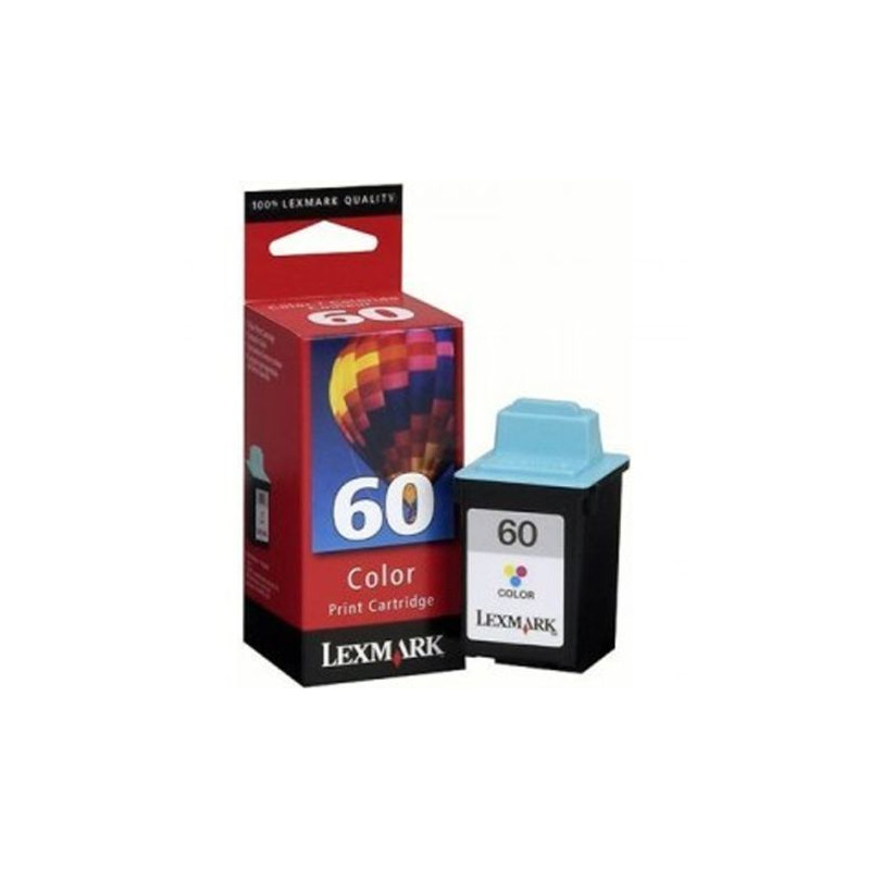 Cartucho Original LEXMARK 60 Tricolor - 17G0060 [ML-30][PAG-225]