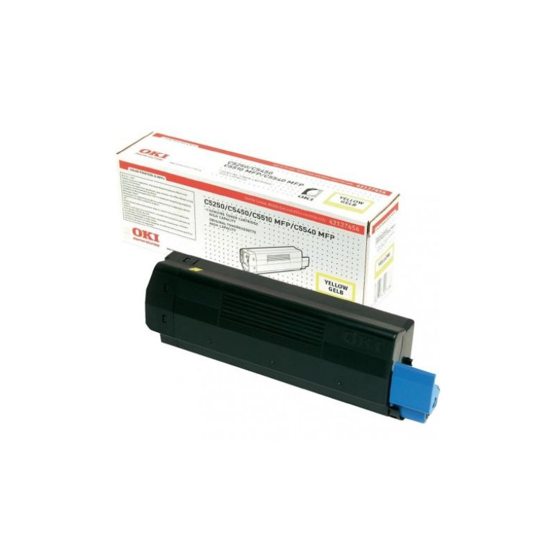 Toner Original OKI 42127454 Amarillo - 42127454 [PAG-5000]