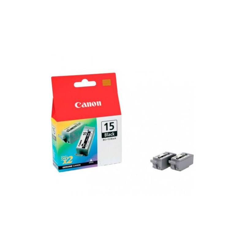 Cartucho Original CANON BCI-15 Negro - BCI15BK [ML-5.5][PAG-121]