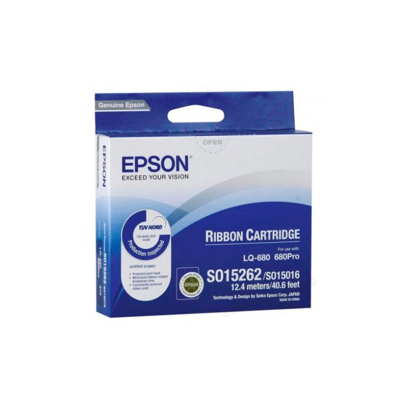 Cinta Original EPSON S015016 Negro - C13S015262