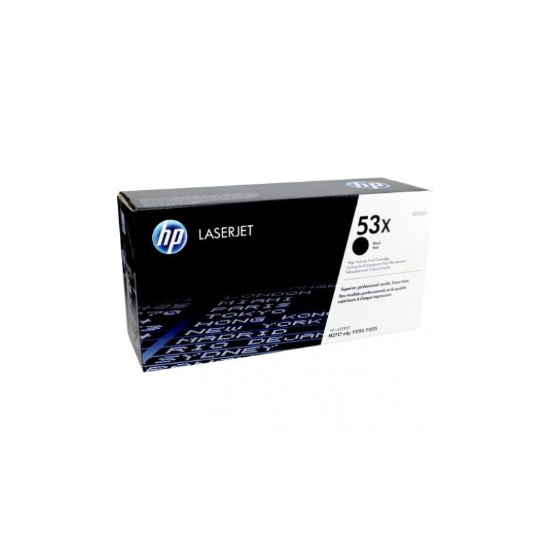 Toner Original HP 53X Negro - Q7553X [PAG-7000]