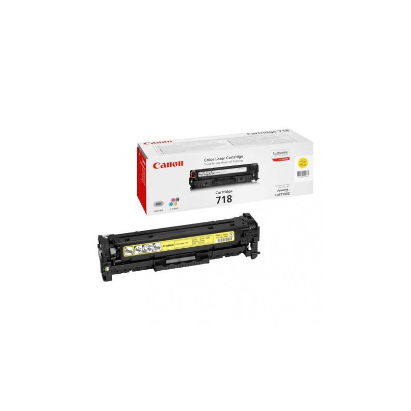 Toner Original CANON 718 Amarillo - 2659B002AA [PAG-2900]
