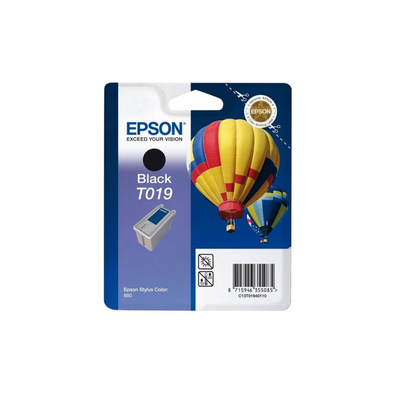 Cartucho Original EPSON T019401 Negro - C13T019401 [ML-24][PAG-900]
