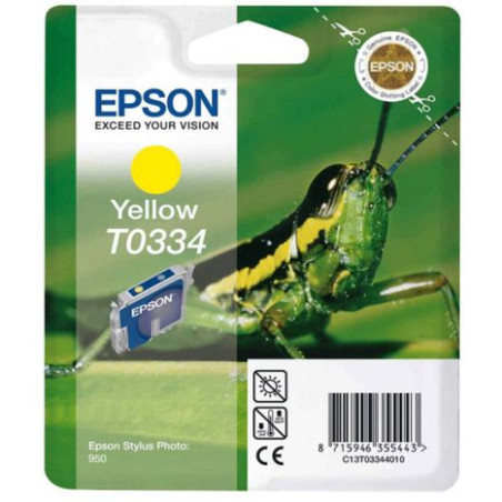 Cartucho Original EPSON T0334 Amarillo - C13T033440 [ML-17][PAG-440]