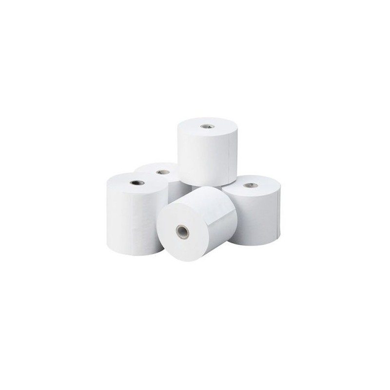 Pack 8 Rollo Papel ELECTRA 74 x 65 x 12 mm - 0075