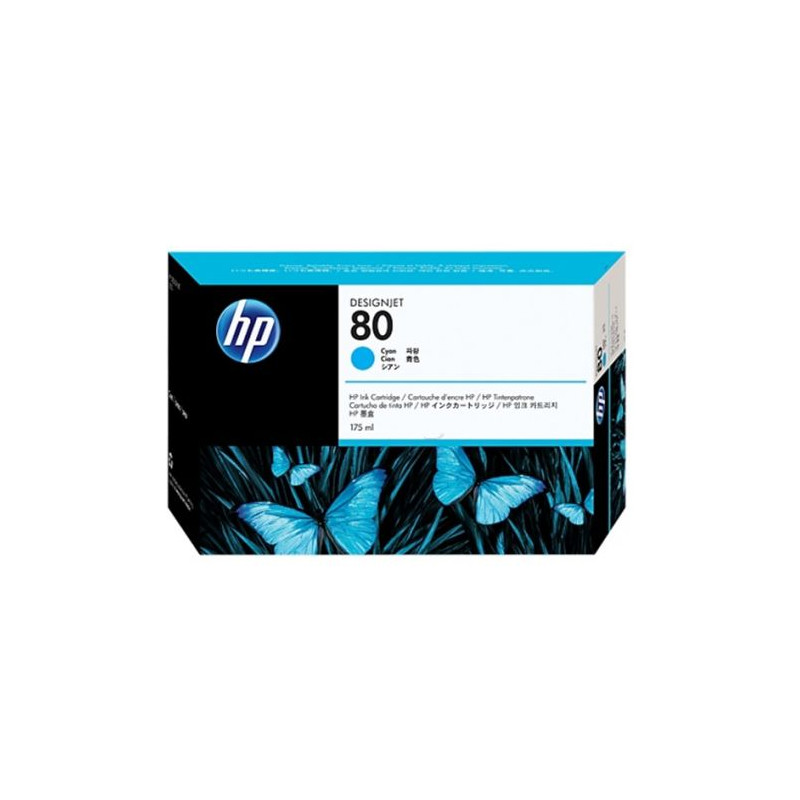 Cartucho Original HP 80 Cyan - C4872A [ML-175]