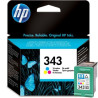 Cartucho Original HP 343 Tricolor - C8766E [ML-7][PAG-330]