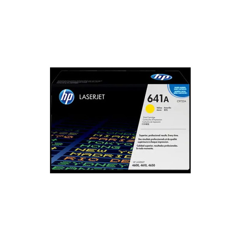 Toner Original HP 641A Amarillo - C9722A [PAG-8000]